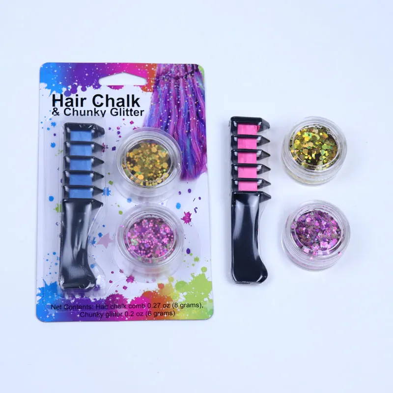 Hot Sale Washable Temporary Hair Chalk Comb for Hair Dye