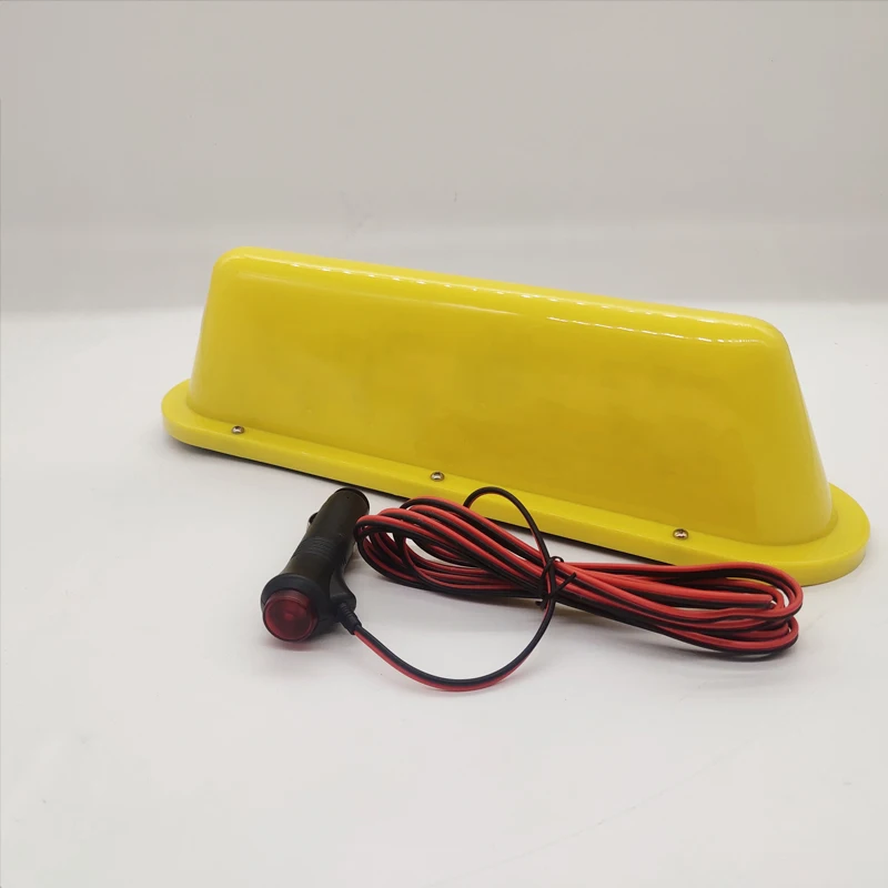 DC 12V Taxi Sign Roof Light Top Sign Light Taxi Top Lamp Box with magnetic