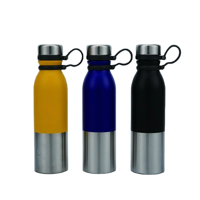 Sport Water Bottle Stainless Steel Travel Portable Double Wall Vacuum Insulatede Standard Mouth for Hot and Cold