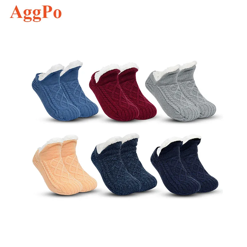 Winter Unisex Socks - Non-slip Knit Socks- Floor Socks Winter Home Warm