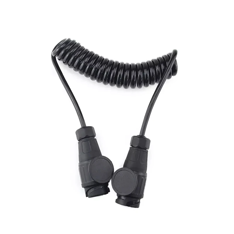 12V/13 pin European trailer helix assembly, with TPU sheath trailer spring wire spare parts.