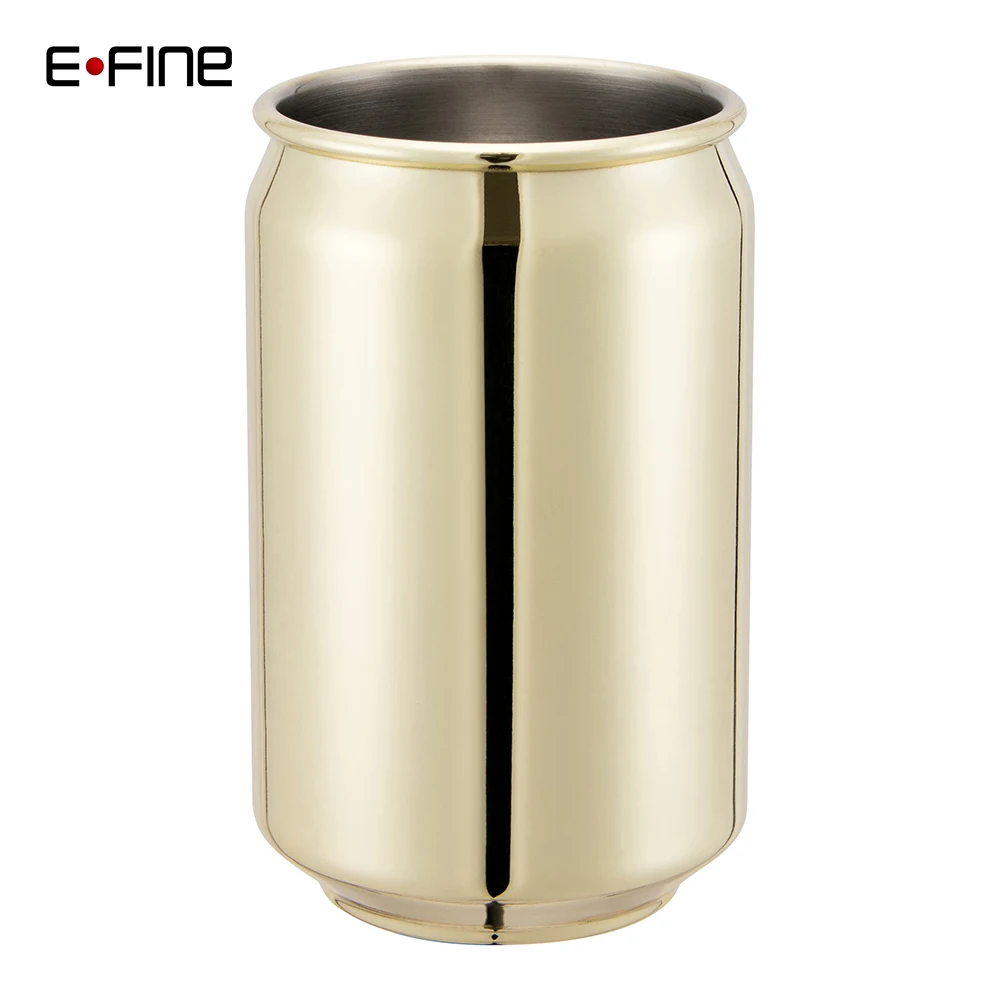 EFINE Amazon продукт с индивидуальным логотипом Двойная Стенка из нержавеющей стали пивные жестяные банки медная Коктейльная