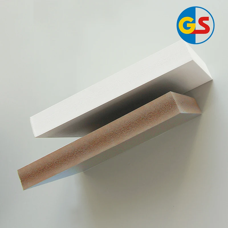 Goldensign cheap 0.4 density 17mm pvc foam sheet white large color pvc foam board