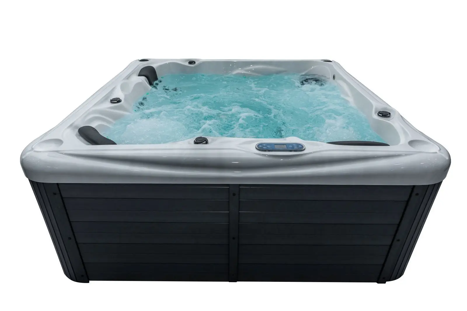 Outdoor villa massage hot spring bath acrylic smart constant temperature heating spa home big bubble pool