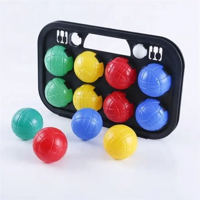 Outdoor Sport Portable lawn Bocce Ball Game Set With Easy Carry Case