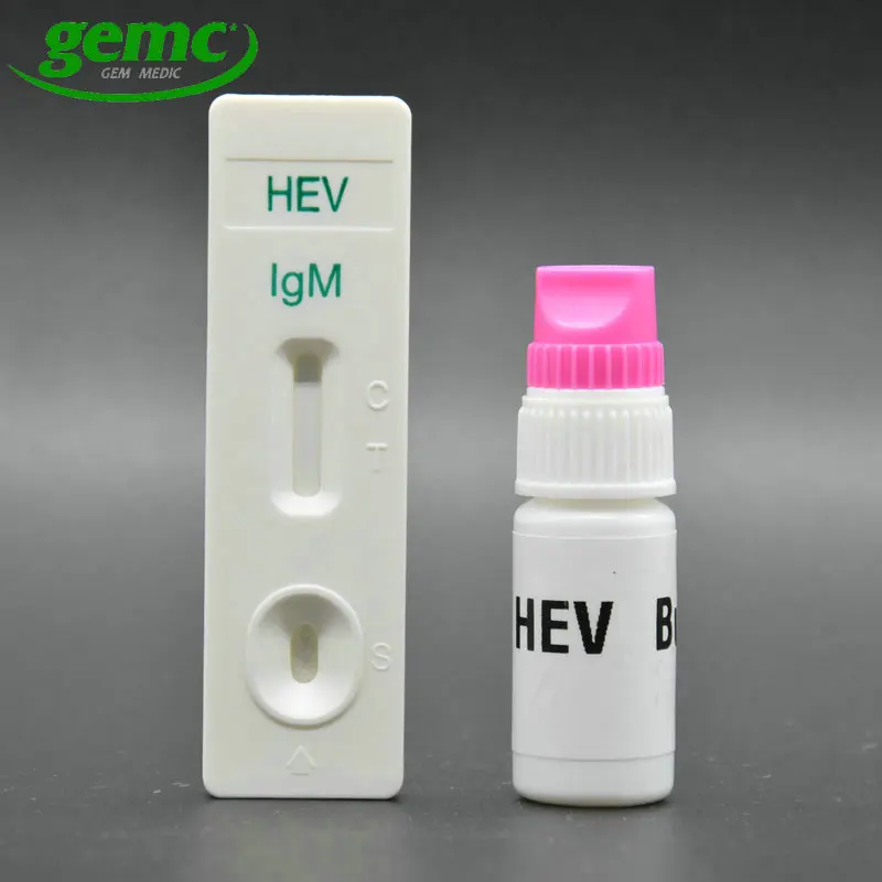 IgM rapid test kit antibody IVD diagnostic kit Hepatitis E virus HEV test cassette for hospital use