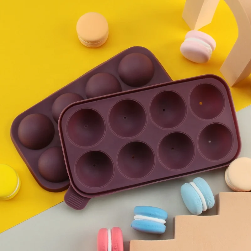 Food Safe Chocolate Bomb Silicone Molds Large Baking Pans Cocoa Balls Molds