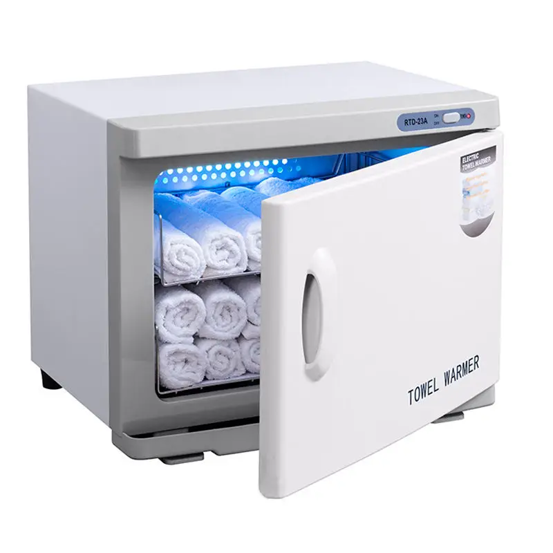 Hot Selling 23L Electric Spa Ozone Loop Towel Heater Bath Towel Sterilizer Light Disinfecting Disinfection Cabinets