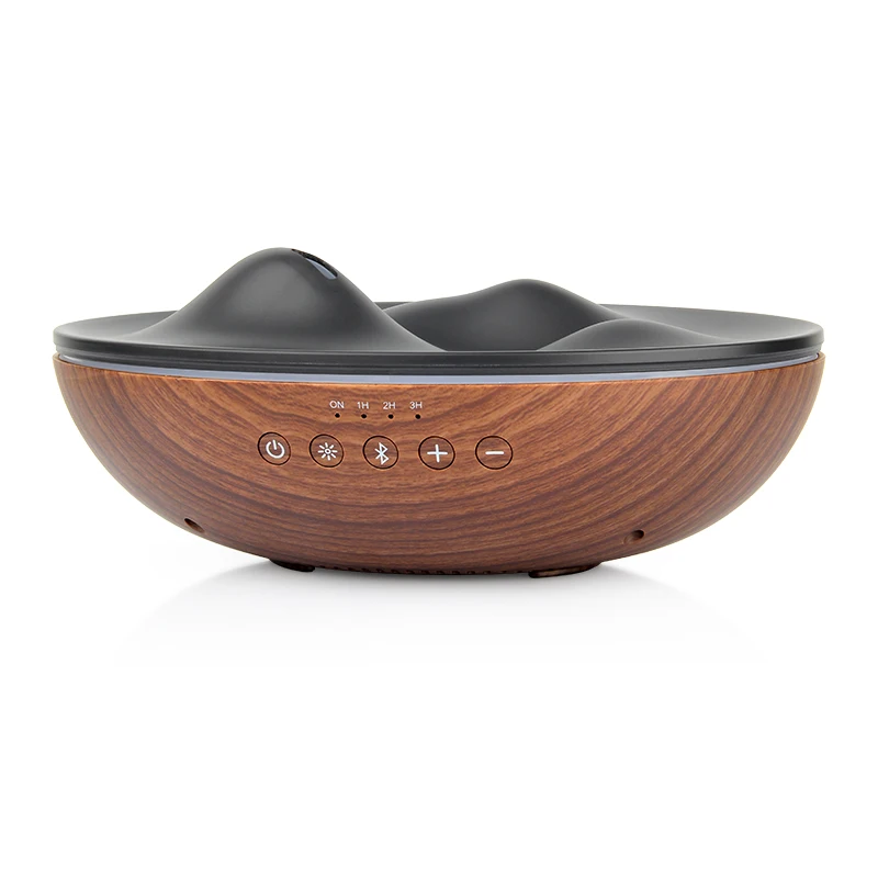 Hotel Electric Ultrasonic Wooden Grain Humidifier Aroma Diffuser