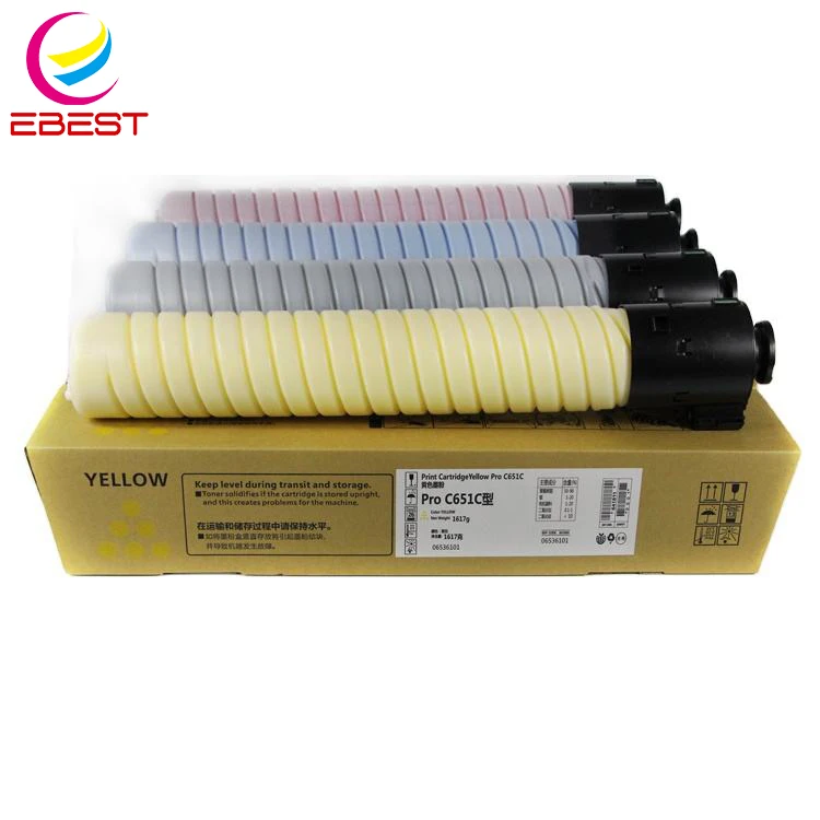 Картридж EBEST Pro C651 для Ricoh c751 c651ex Pro C751, картридж с тонером для копировального принтера
