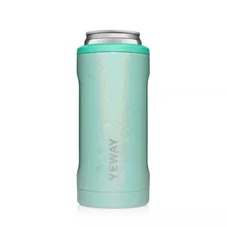 12oz Insulated Skinny Can Cooler Double-Walled Stainless Steel Drink Holder for Slim Beer Can for Tall Skinny Cans