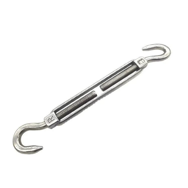 Rigging Hardware Stainless Steel 316 European Turnbuckle With Hook And Hook