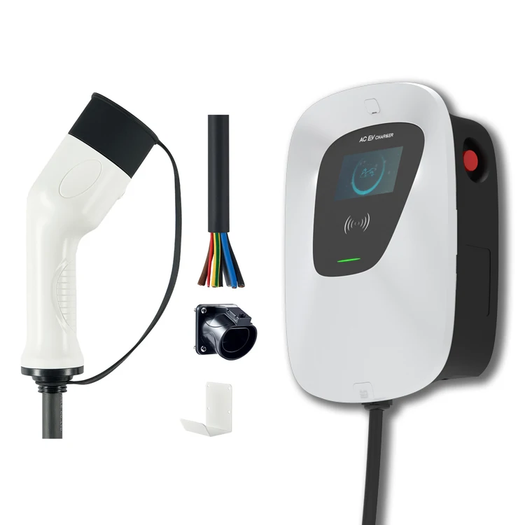 Максимальная мощность 7 кВт 11 кВт 22 кВт Wallbox Ocpp Gbt Ccs настенная коробка для зарядки переменного тока зарядное устройство для электромобиля Тип 2 быстрая зарядная станция для электромобиля