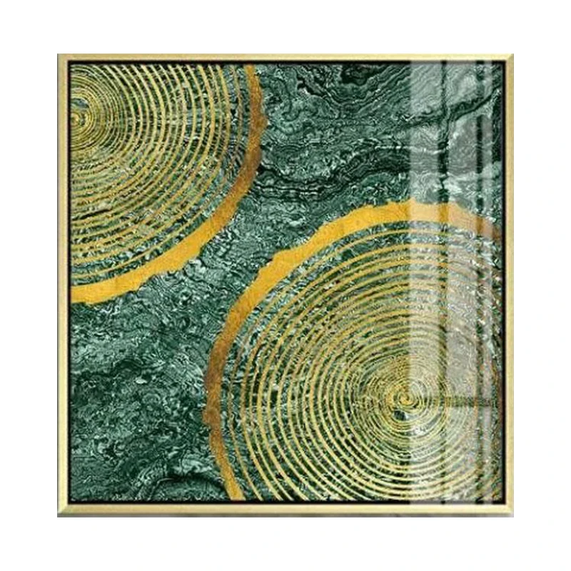  Wholesale Home Art Luxury Decoration Living Room Modern Wall Murale 3D Decor Crystal Porcelain
