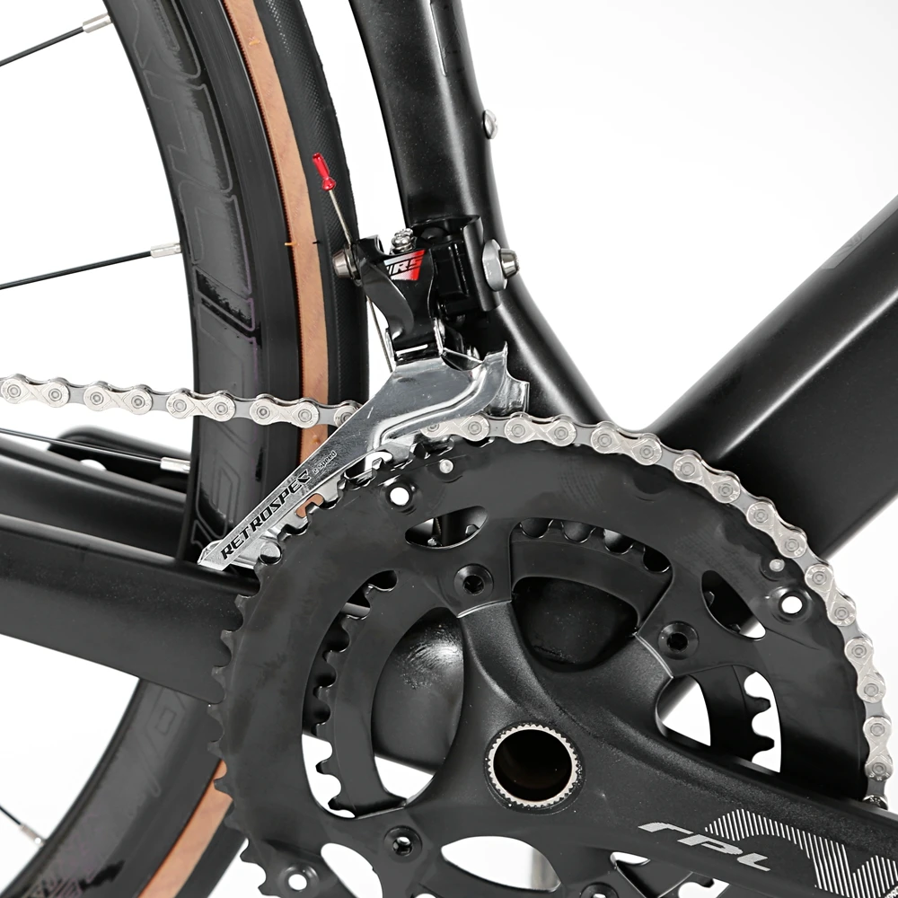 TWITTER CYCLONEpro 51cm quick release complete carbon fiber 22 speed bicycle road bike 700c