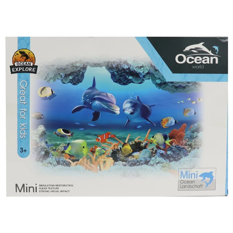 BGL Ocean Sea Animal Figures Kids Toys Marine life Set 12PCS Sea Creature Miniature Animal Toys
