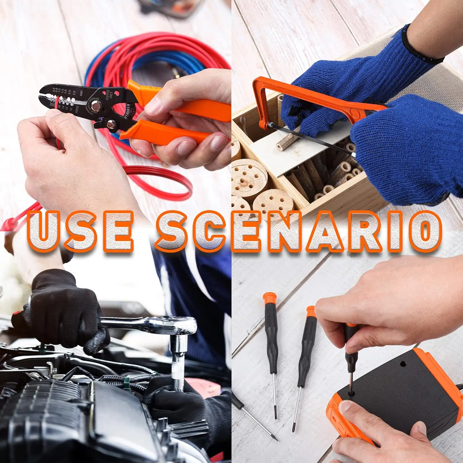 Peaktop 238 Piece Wrench Set Tools Car Body Repair ToolsAuto Repair Tools Toolbox With Tools