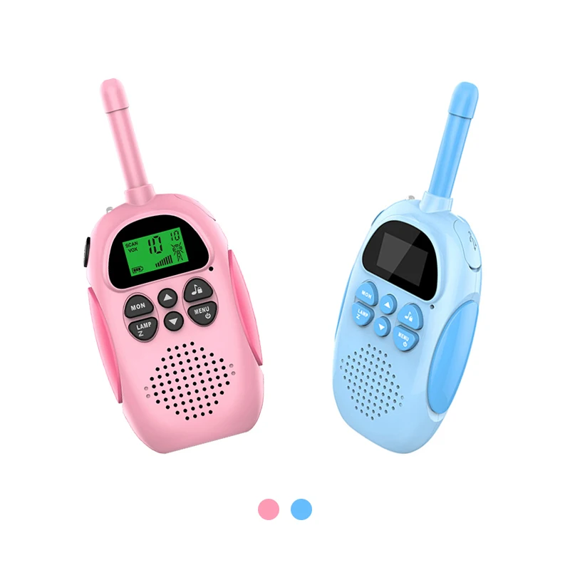 Best Gift Long Distance Mini Wireless Children Walkie Talkie Outdoor Toys Two-way Radio Flashlight Kids Walkie Talkie