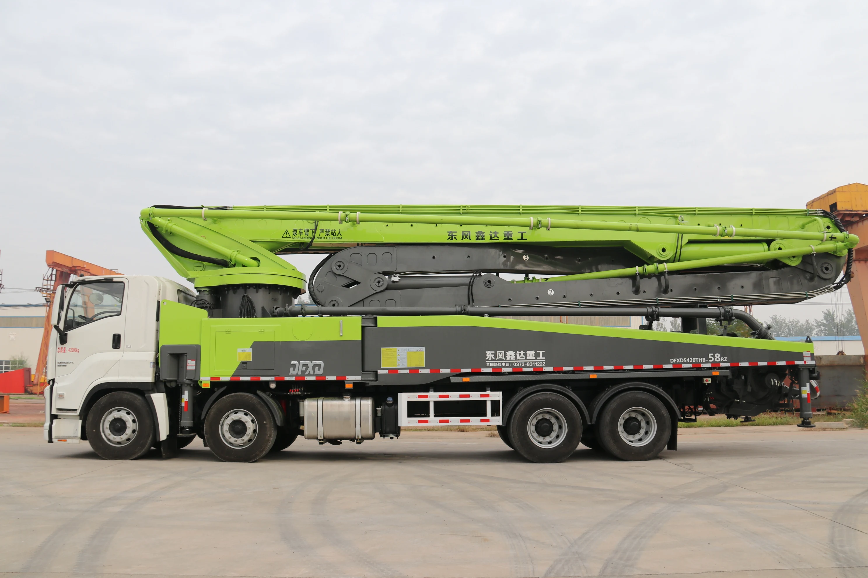 Concrete Pump Truck HB52K with newly brand for sale
