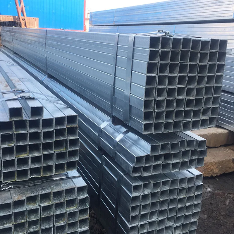 High Quality Carbon Steel Square and Rectangular Hollow Section Black Iron Ms Pipe for Sale