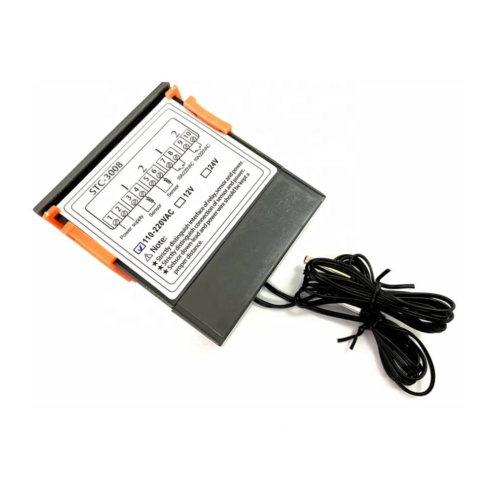 Digital Temperature Controller Thermostat Thermoregulator incubator Relay LED 10A Heating Cooling STC-1000 12V 24V 220V