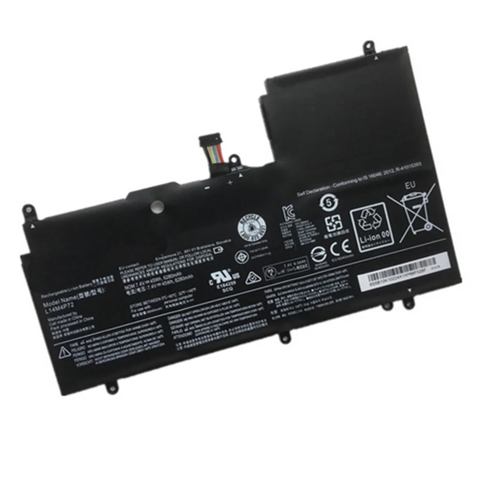 
7.4V 45WH L14M4P72 Laptop battery For Lenovo Yoga 3 14 Yoga 700 14ISK Serie Yoga3 14-IFI Yoga3 14-ISE L14S4P72 