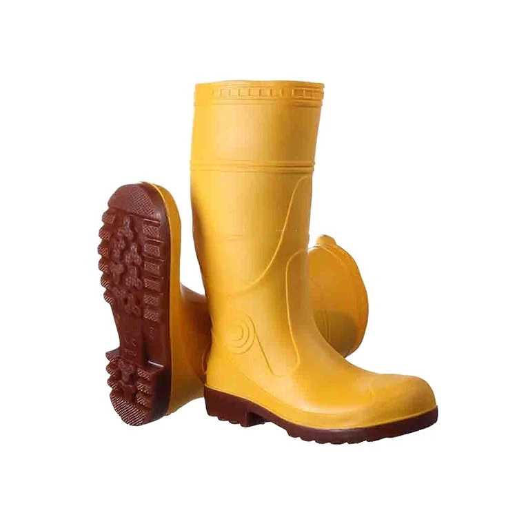 Italy classic design steel toe and mid sole yellow S5 safety boots