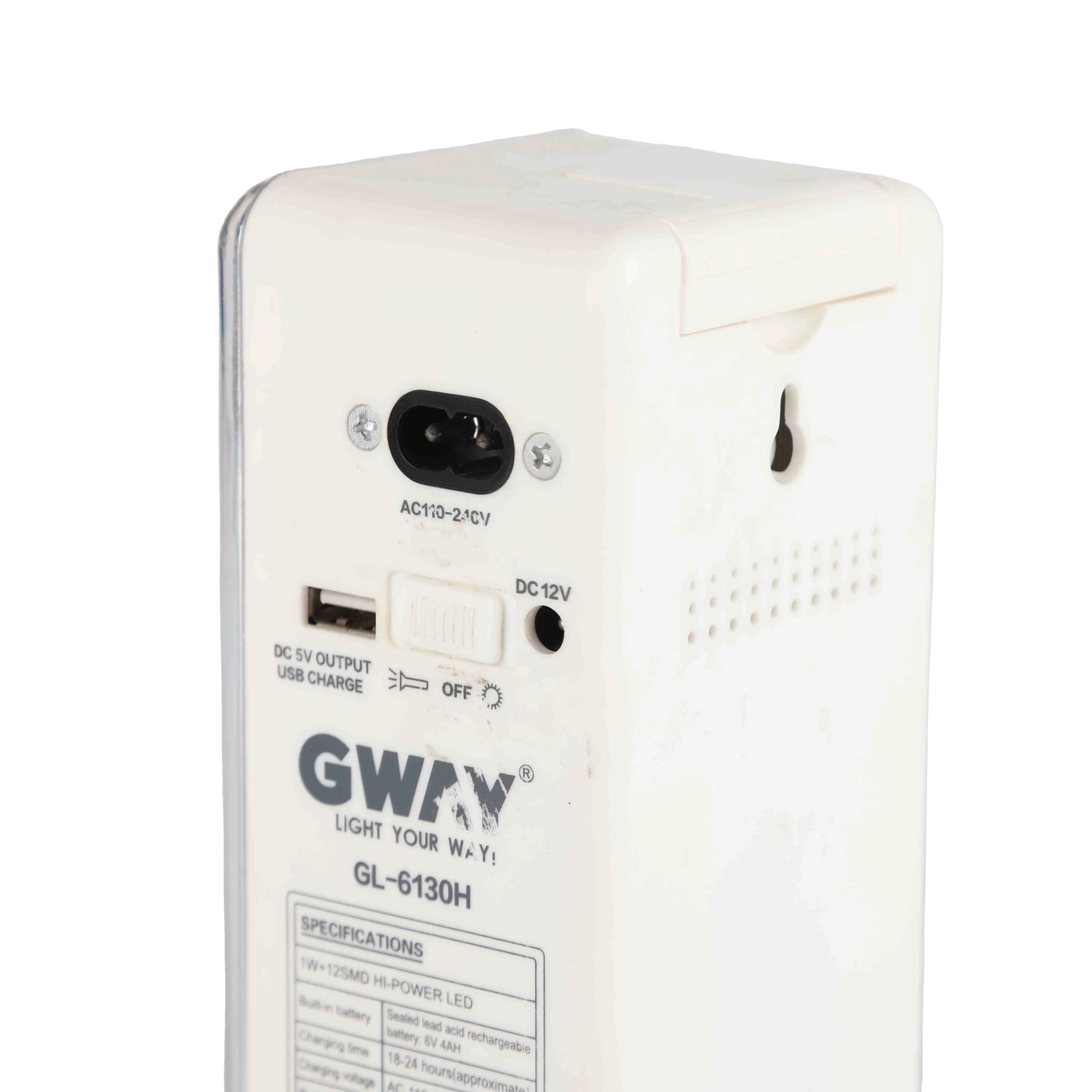 Best Rechargeable load shedding Emergency Lantern light with phone charger Power Bank power outage