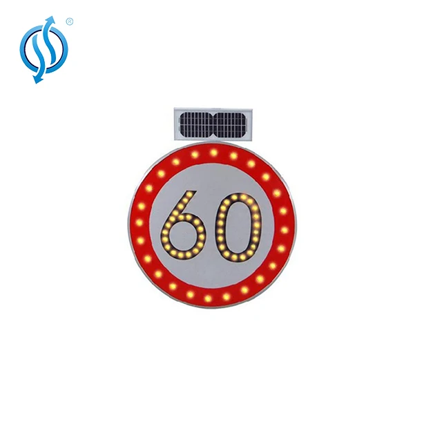 Reflector Solar Panel Stop Mark Traffic Signs Led Arrow Light Signal Board 4pcs Solar Balizas Sign With Blinking Lights