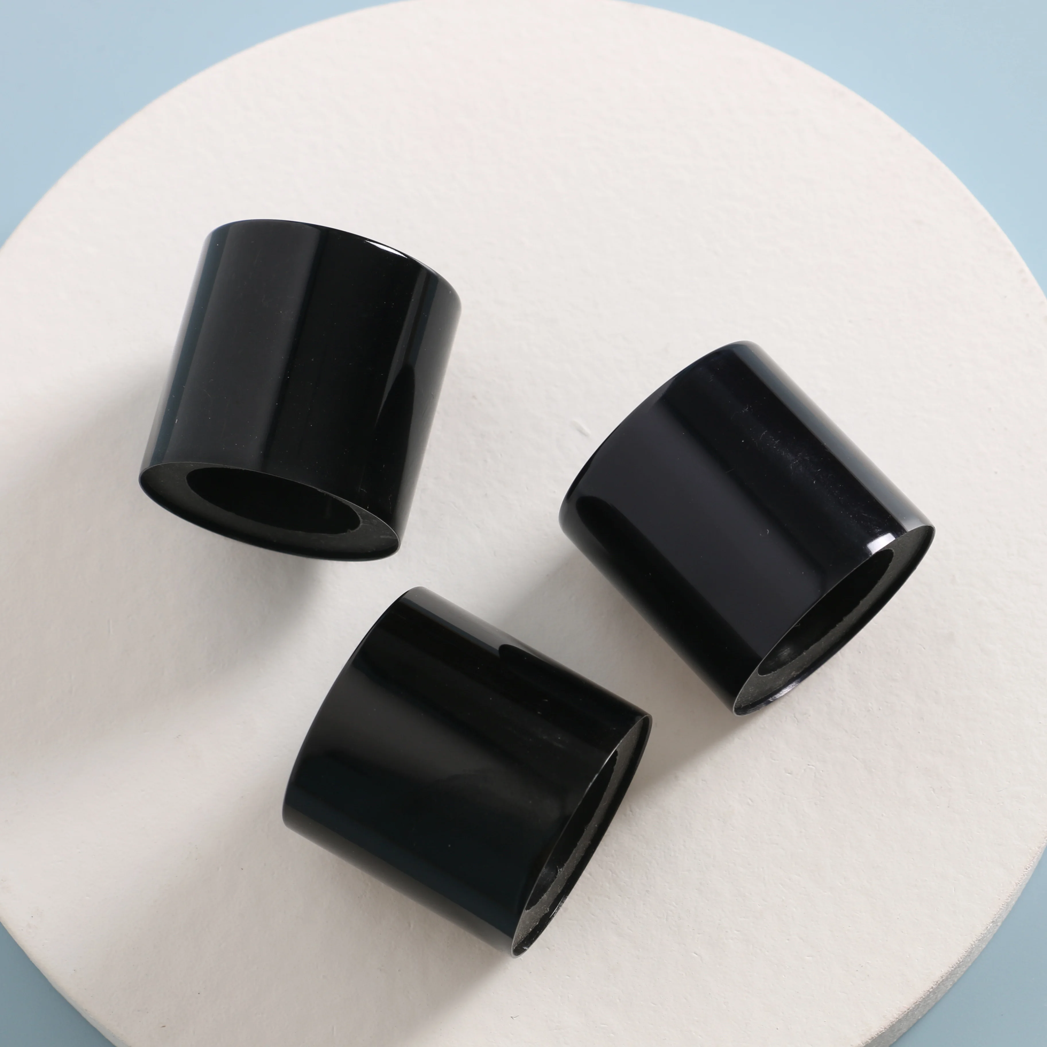 transparent jar makeup containers with screw cap seal acrylic cream jar