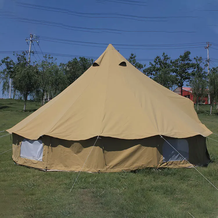 Portable party glamping desert sahara bell tent disaster relief yurt tent luxury tents price
