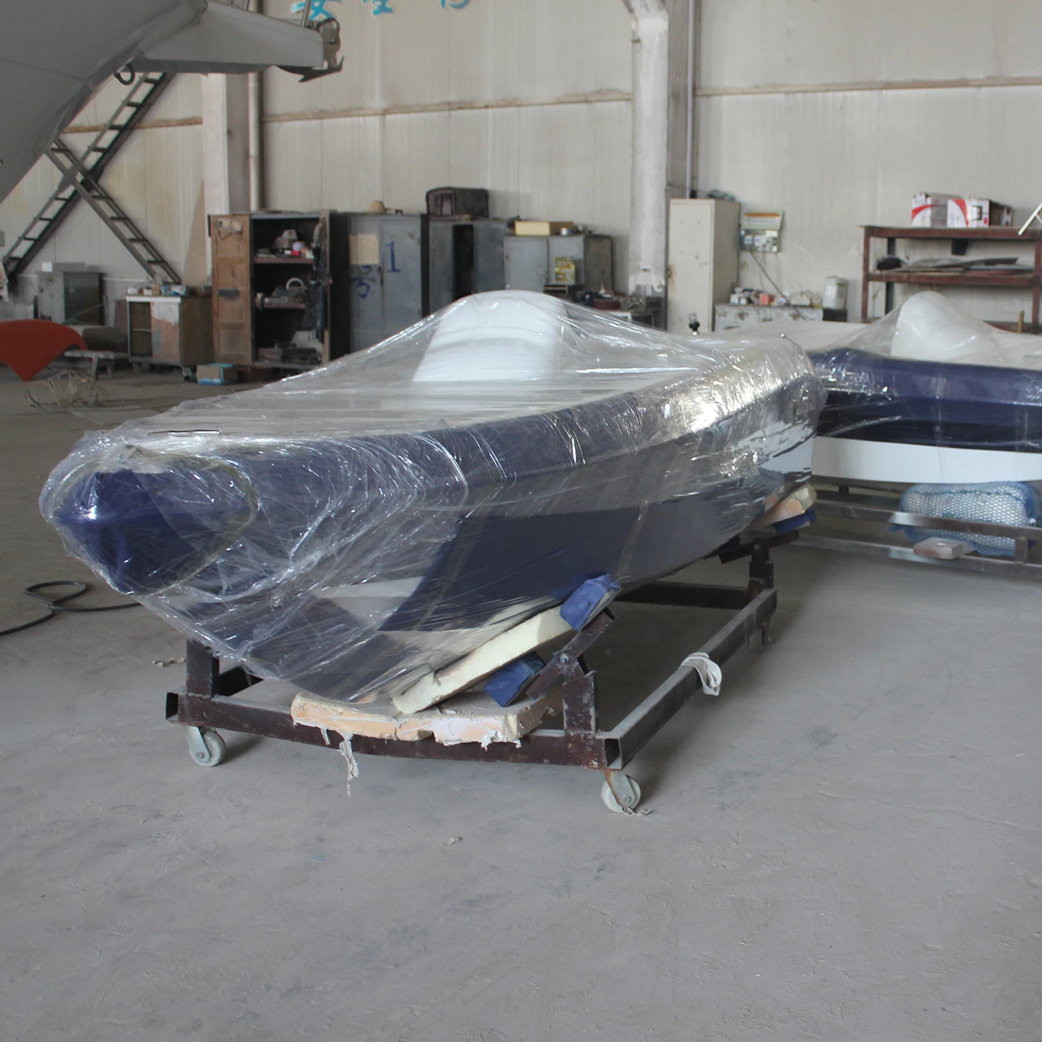 Made in China 12ft fiberglass boat hulls for sale