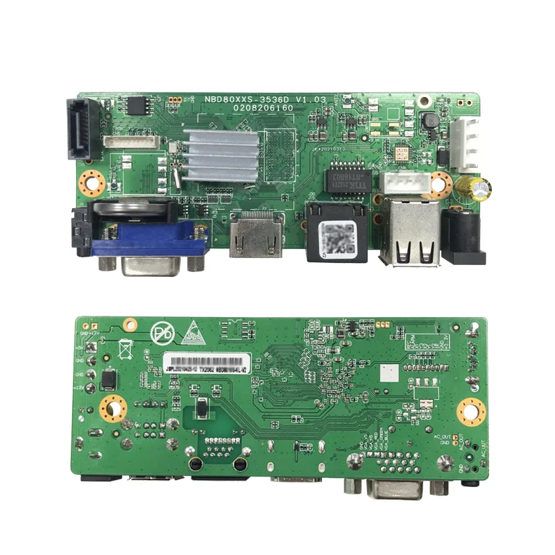 Original Xmeye Nbd8010S-Kl-V2 10Ch 4K Nvr Board Hi3536E 10Channels Network Video Recorder Motion Detection Cctv Security Nvr