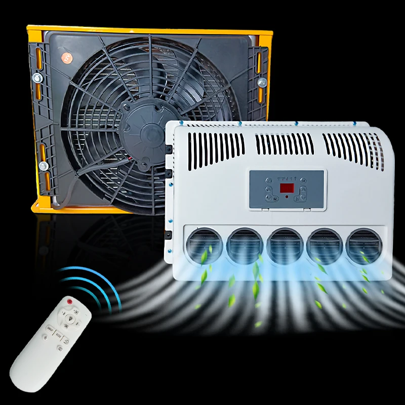 Wholesale air conditioning systems for small cars hidden parking air conditioner 12V/24V Split Air Conditioner parking cooler