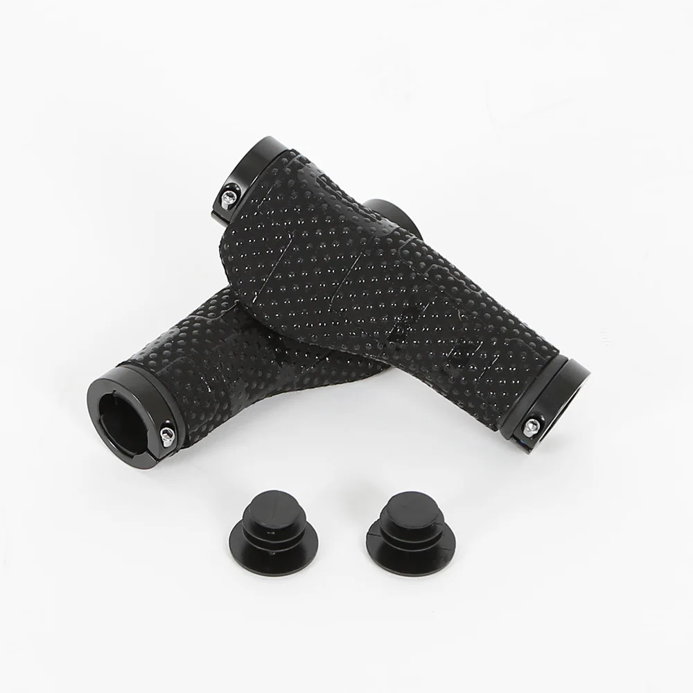 Antiskid Road/Mountain Bicycle Handle Bar Grip leather MTB