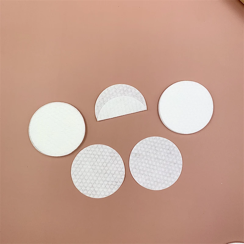 Сделано в Китае, отшелушивающая Двусторонняя марлевая Нетканая подушка для макияжа для женщин