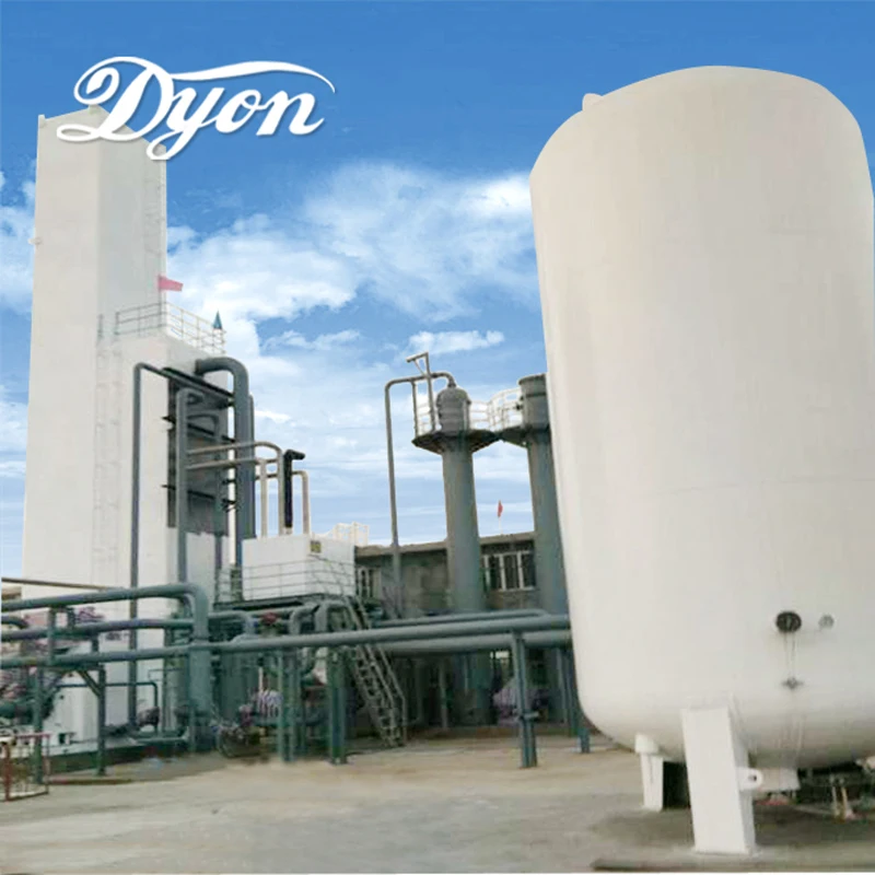 Energy saving industrial liquid oxygen plant with long service life for sale