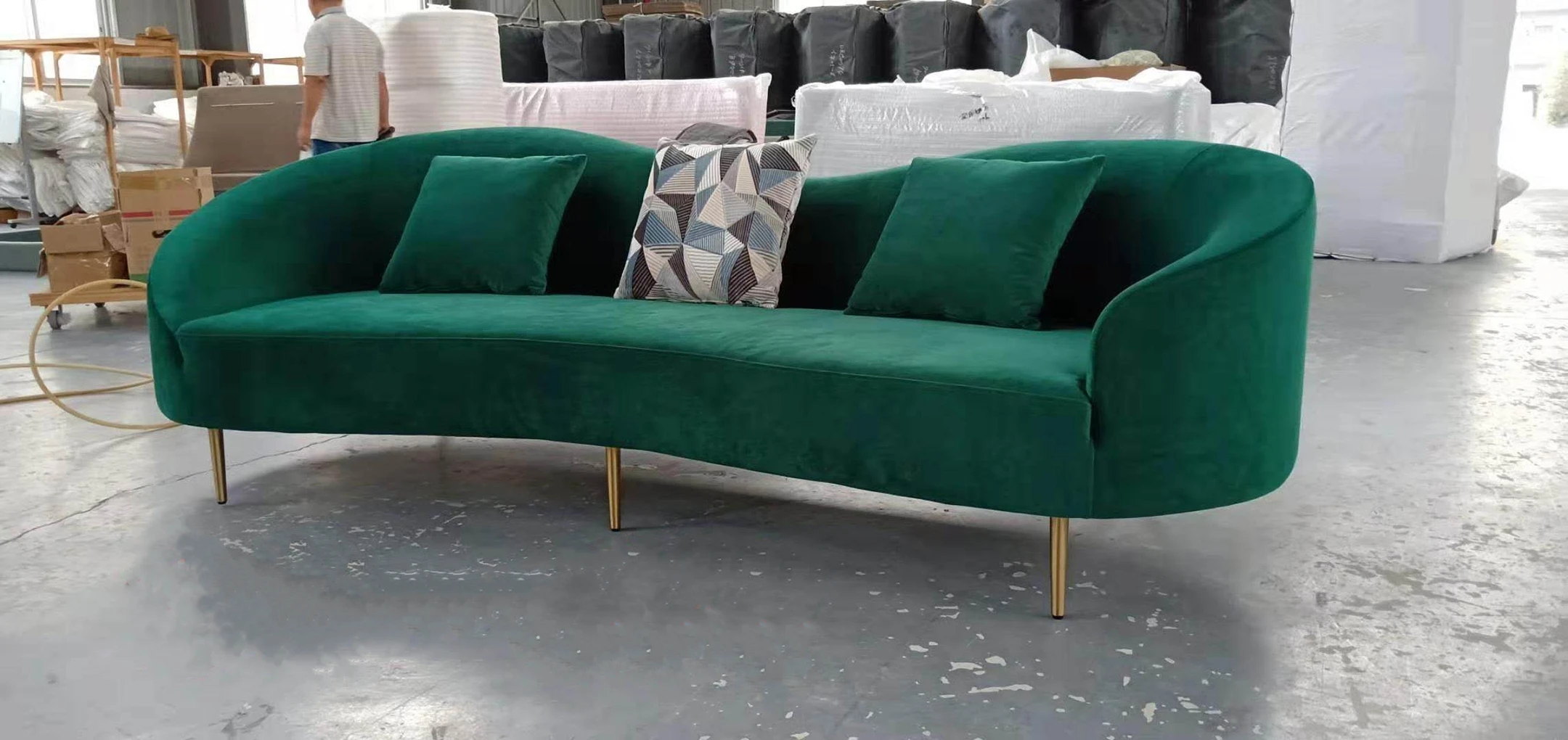 Turkish style high quality sofa furniture  Curved sofa