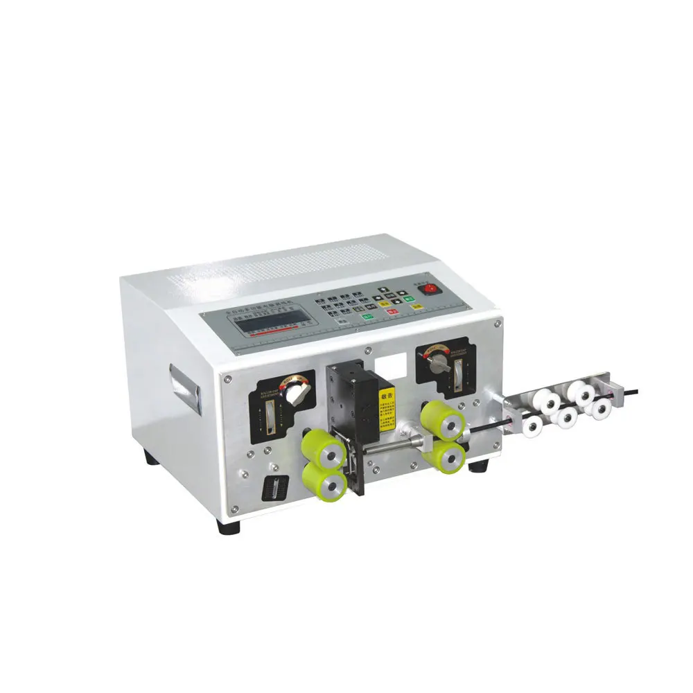 Cable manufacturing equipment mobile automatic computer wire stripping peeling cutting machine