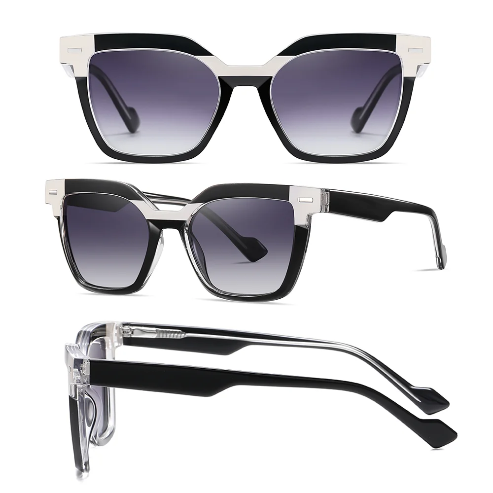 Casual Mens Men Polarized Sunglasses Bulksale Personalized Square Retro Sunglasses Custom Sun Glasses 2024