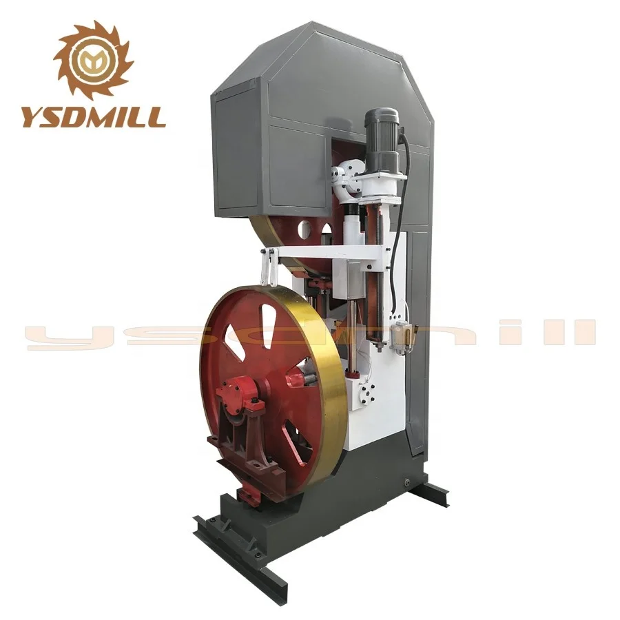 YSDMILL Portable Wood Cutting Vertical Bandsaw Mills With Bandsaw Wheels