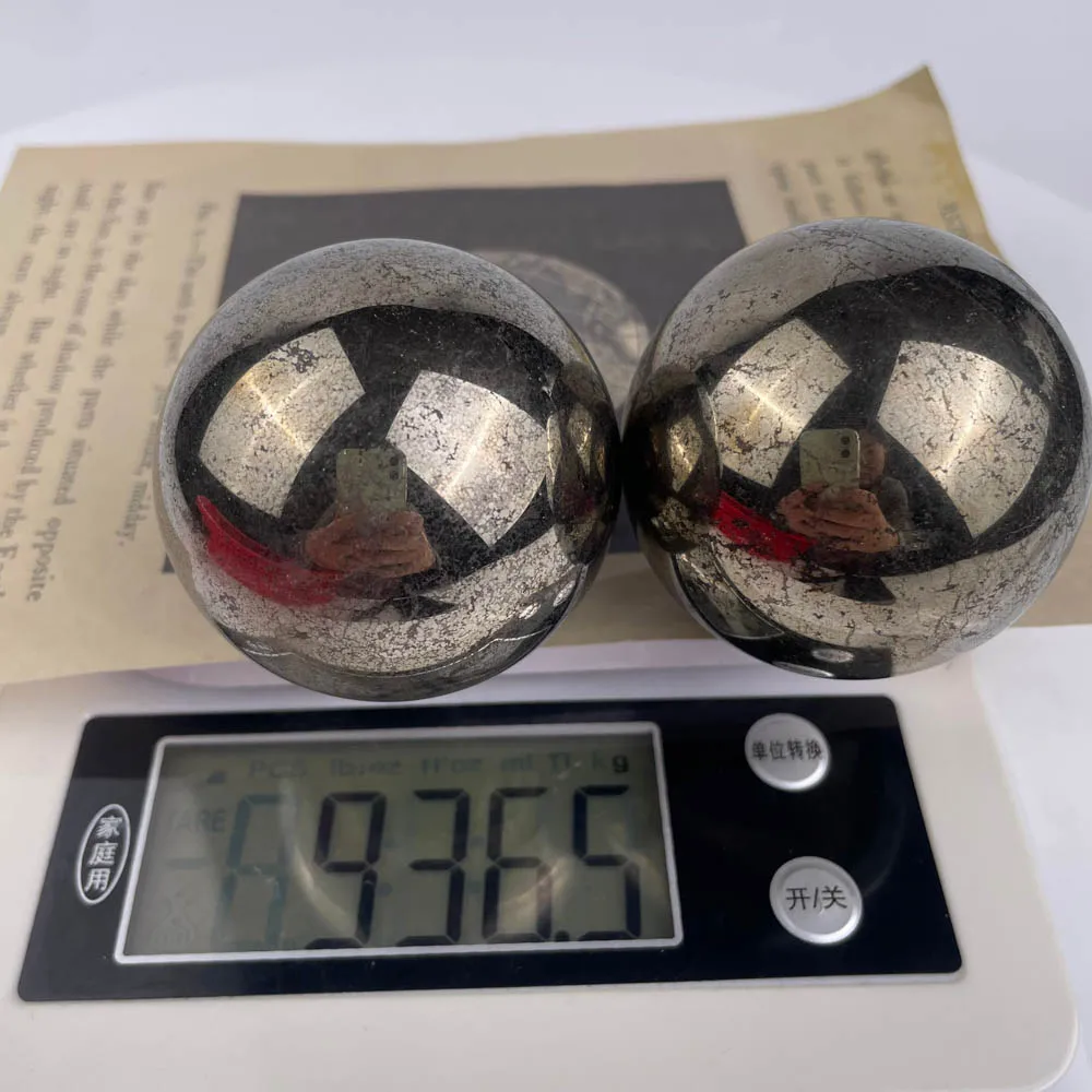 Wholesale Price  Natural Crystals Sphere  Healing Stones Mineral  Pyrite  Ball For Collection