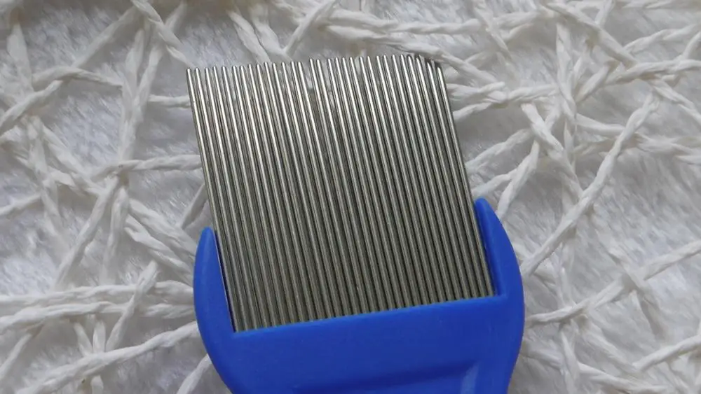 Волосы для вычесывания вшей кисти Терминатор тонкой яйцо пыли Nit и не оставляют следов из нержавеющей стали гребень блохи