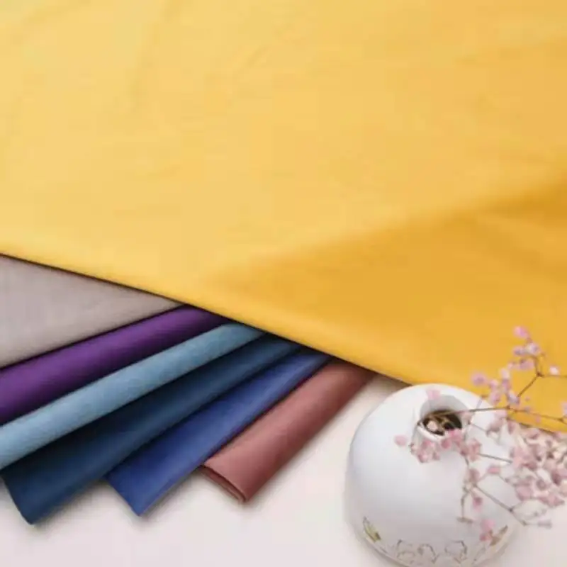 high quality 100% recycled pet fabric Polyester Holland Velvet recycled pet fabric