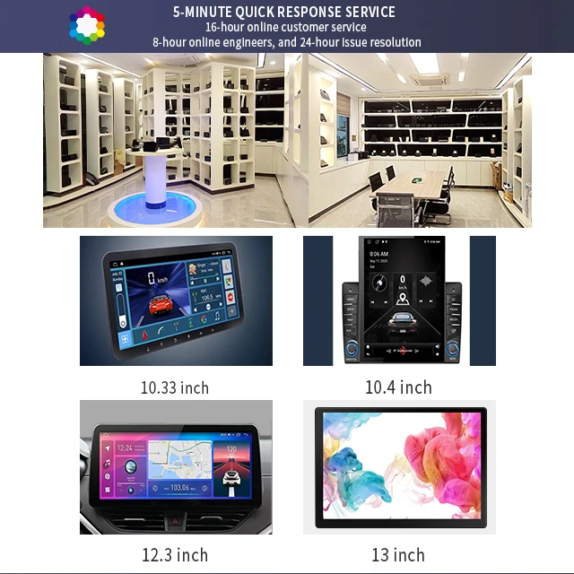 Suitable for European Car Golf MK7 OEM/ODM Services 2 Din 9 Inch 1+16GB car radio android best quality