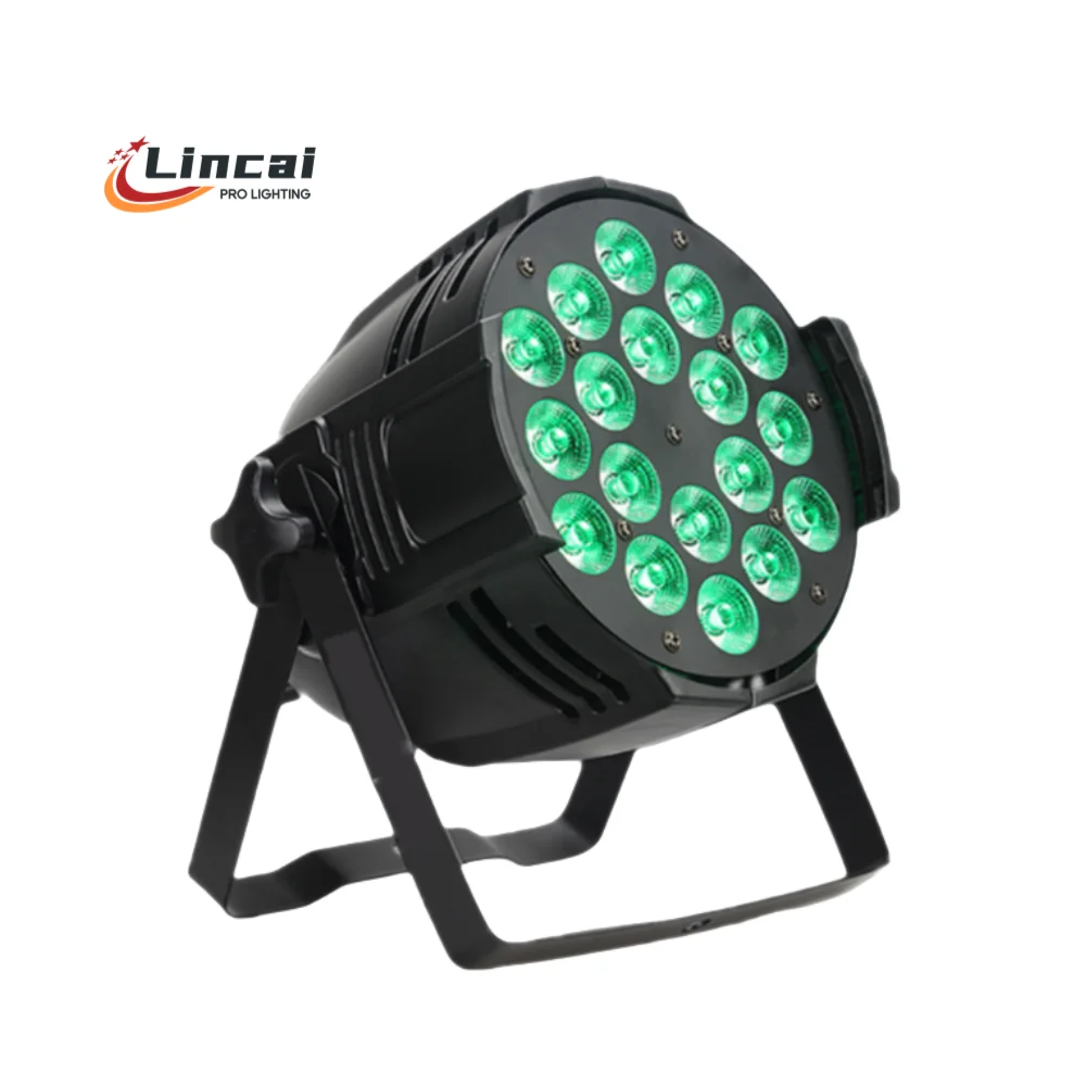 Сценические огни для церкви dmx 512 rgbw led par 18x12w light 4 in1
