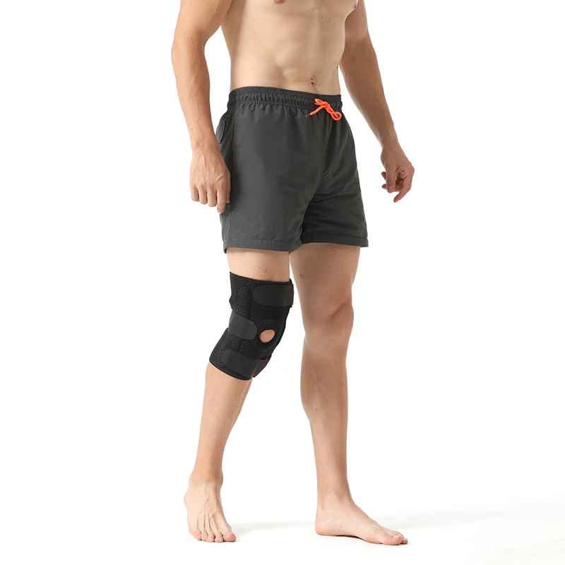  Amazon Hot Sale Adjustable Spring Supports Knee Pads Protect Joint Exercise Workout Orthopedic Elbow