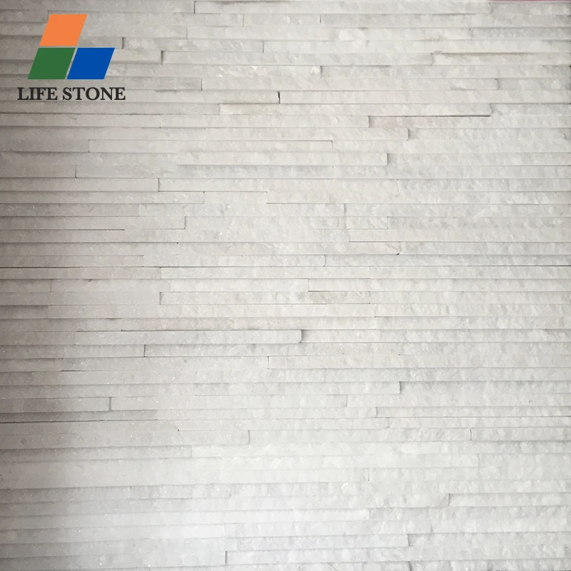natural split surface finishing white stone waterfall slate waterfall stone