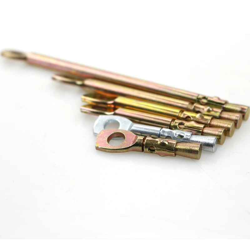 AOJIA Wholesale Factory Direct Sales Ceiling Anchor with Eye Tie Wire Thru-Bolt Wedge Anchor Tie Wire Anchor