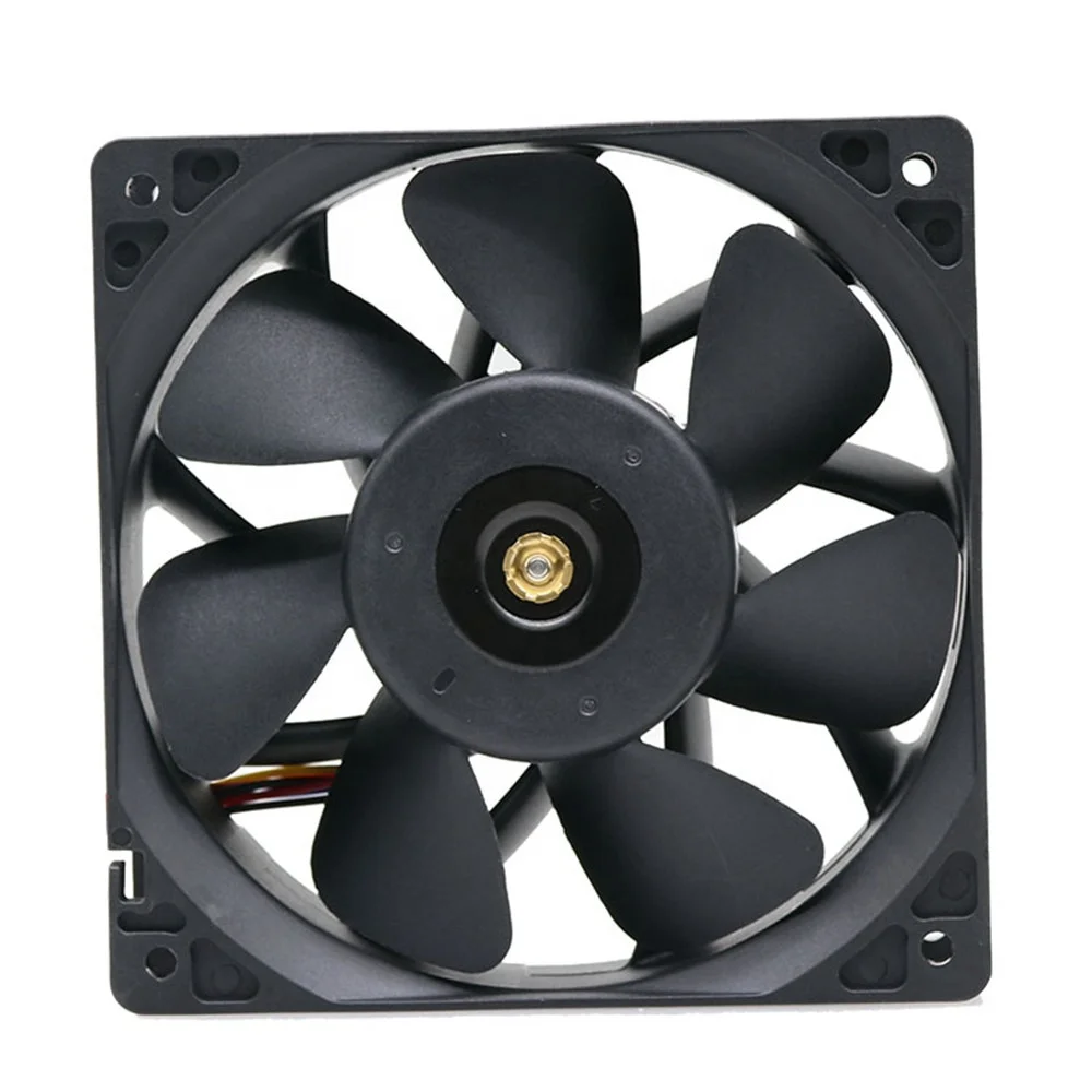 
Factory Wholesale Bitcoin Miner Cooler Fan DC12v 120x120x38mm Cooling Fan 6000RPM for Z9mini/S9/T9/V9/A3/B3/D3/ L3/X3/E3/R4 